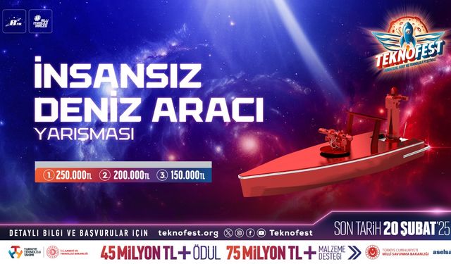 İnsansız Deniz Aracı Yarışması Başvuruları Devam Ediyor...!